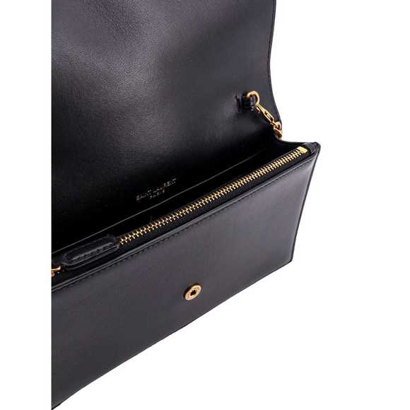Yves Saint Laurent Black Nero Cassandra Wallet Leather - Picture 3 of 3